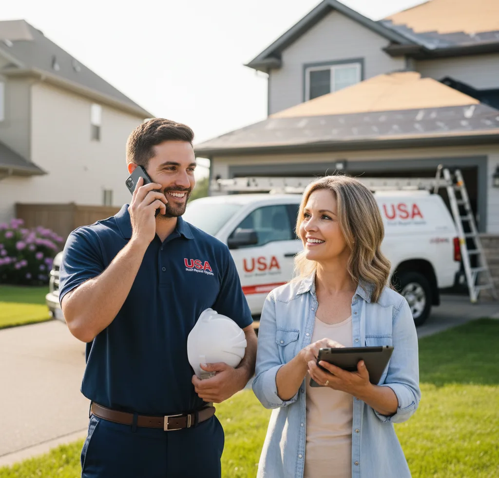 USA Roof Repair Experts customer support in Marriottsville